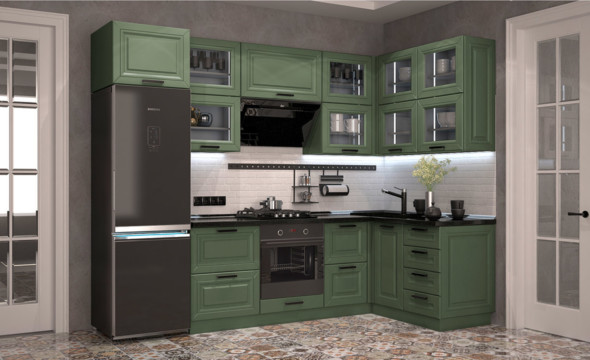  Оливковая кухня Сканди 56 