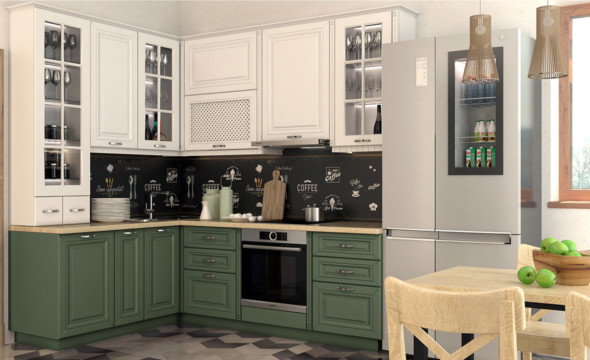  Оливковая кухня Сканди 160 