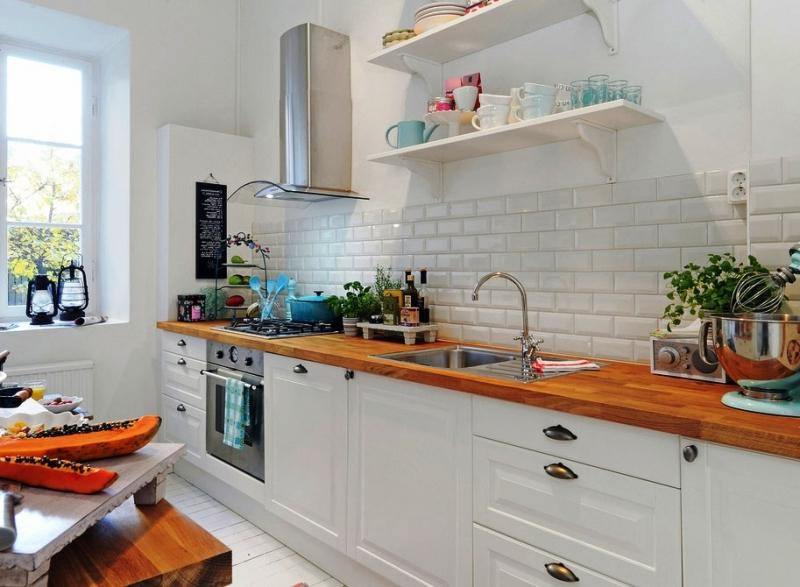 Скандинавский стиль в интерьере кухни - стильная простота.